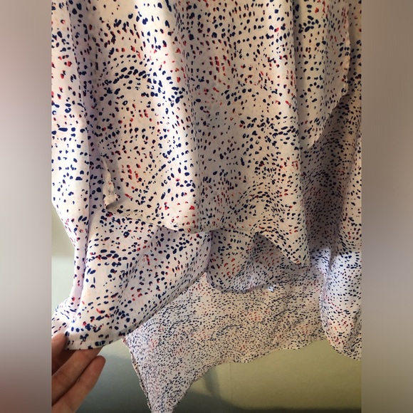 BCBG MaxAzria Printed High Low Dress, XSmall - Picture 5 of 5